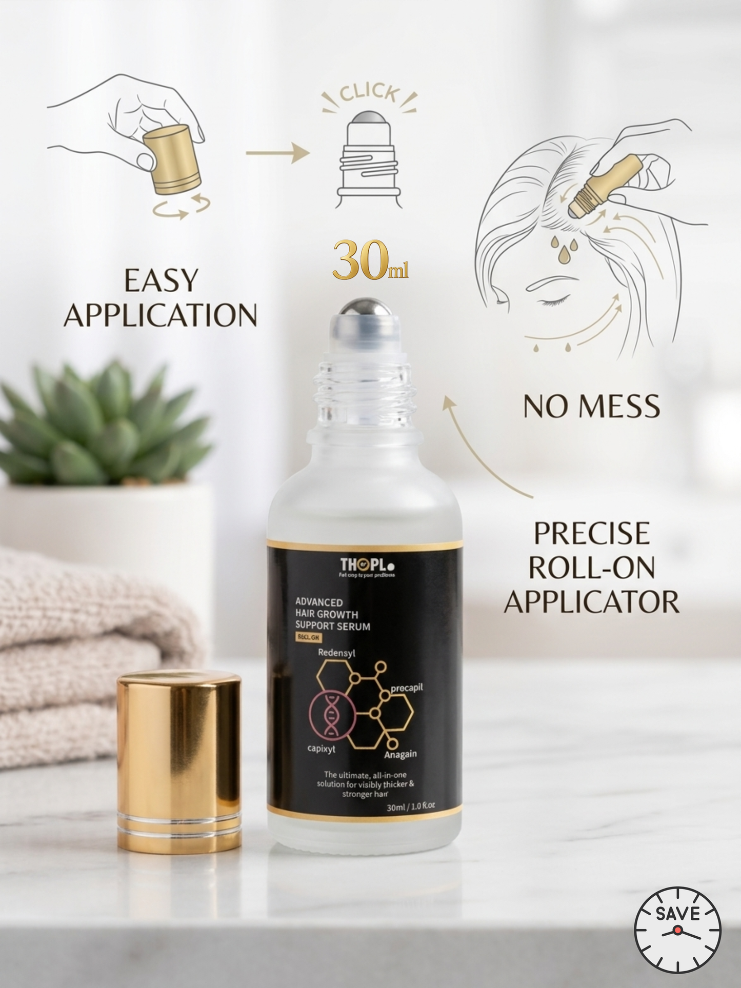 Advanced Hair growth support serum