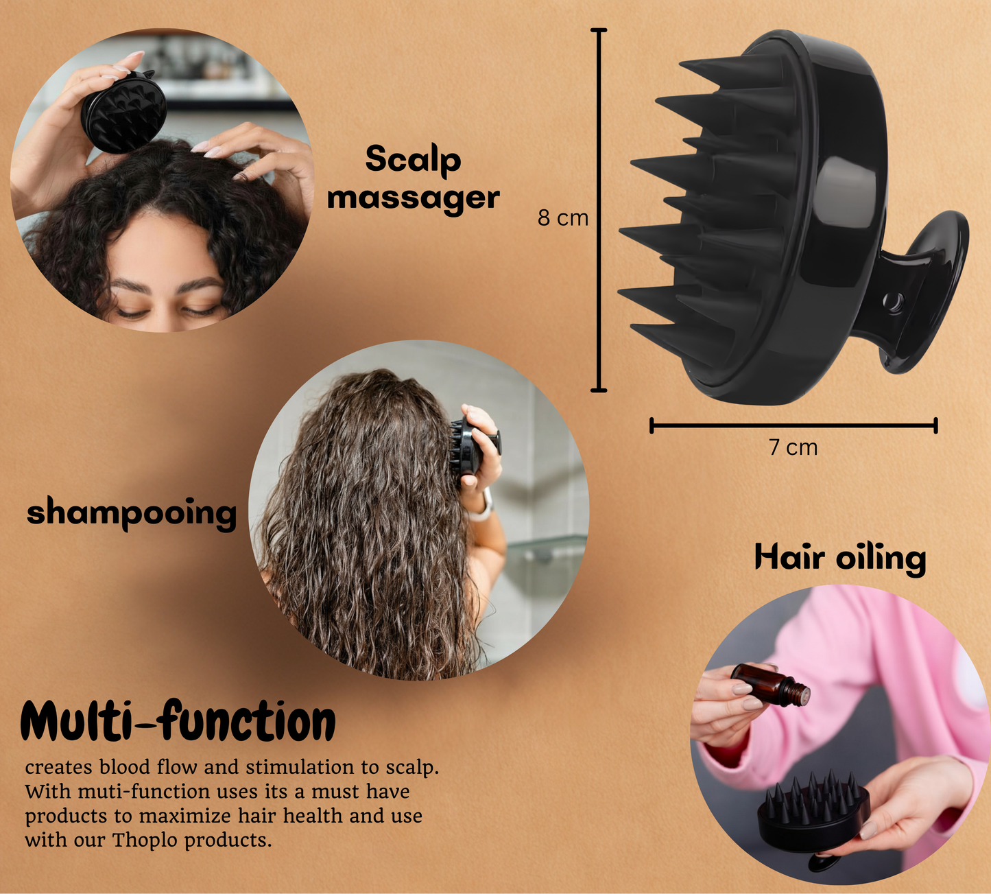 Scalp massager