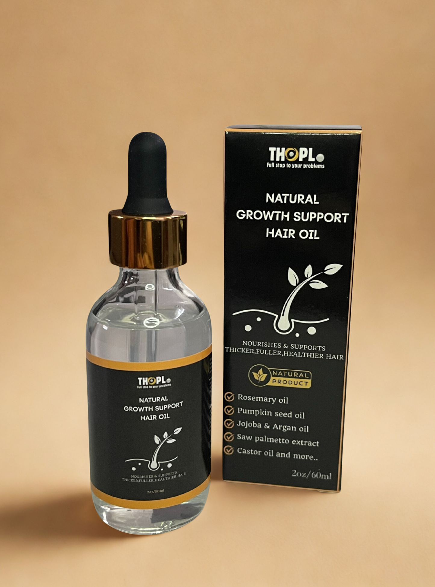 Growth support Hair oil 60ml