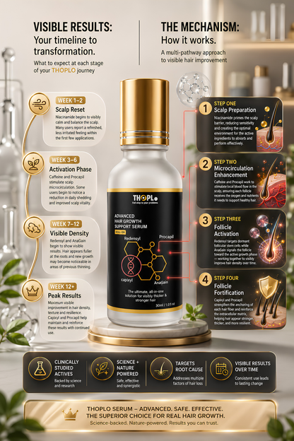 Advanced Hair growth support serum